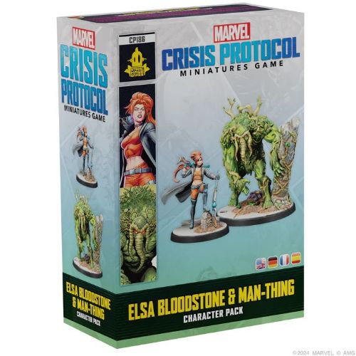 Marvel Crisis Protocol Elsa Bloodstone and Man-Thing